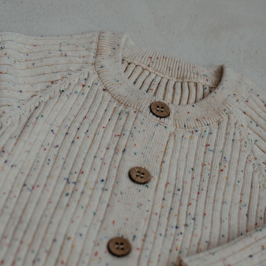 Sprinkle Ribbed Romper