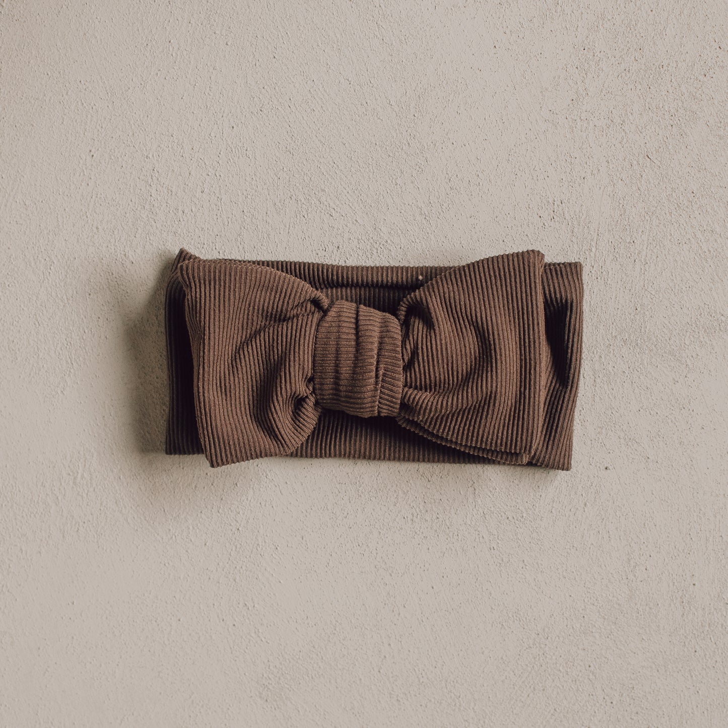 Double Bow Ribbed Headband