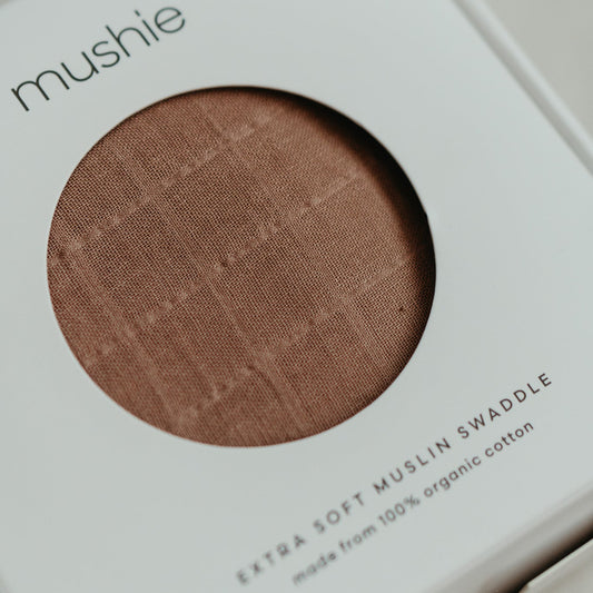 Extra Soft Muslin Swaddle - Pale Taupe