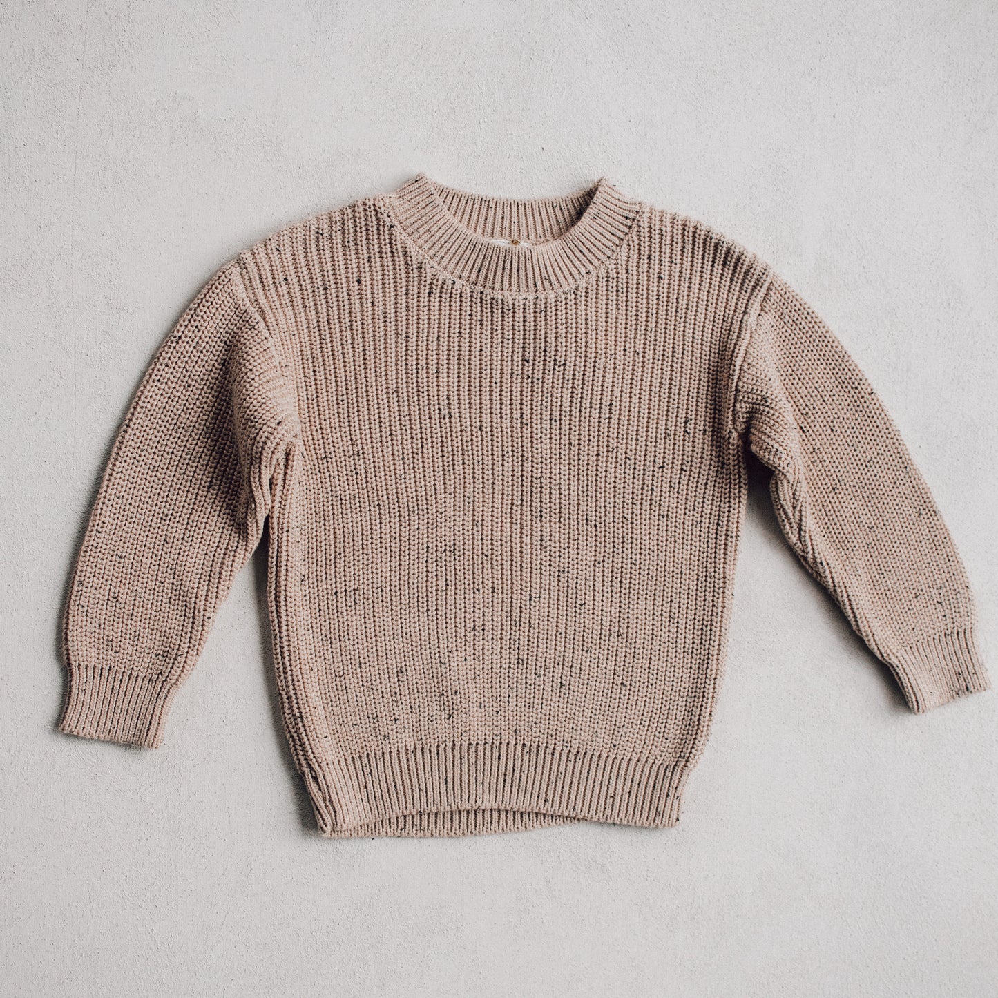 Speckle Jumper - Biscuit