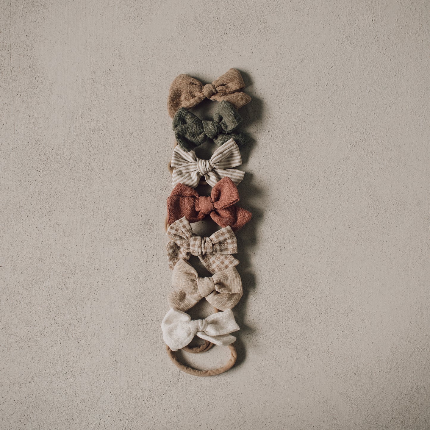 Linen Bow Headbands