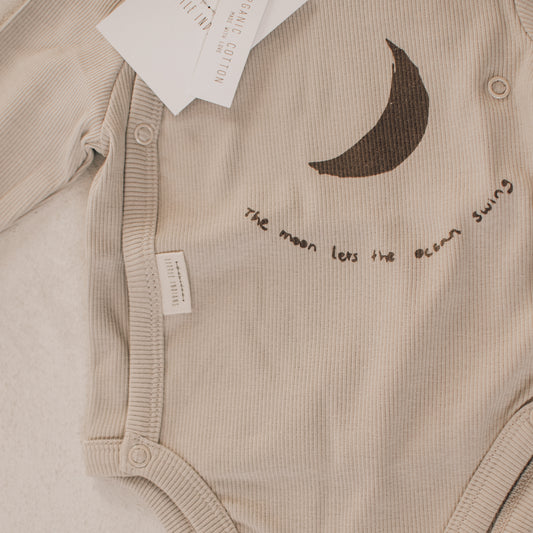 Moon Romper - Greige