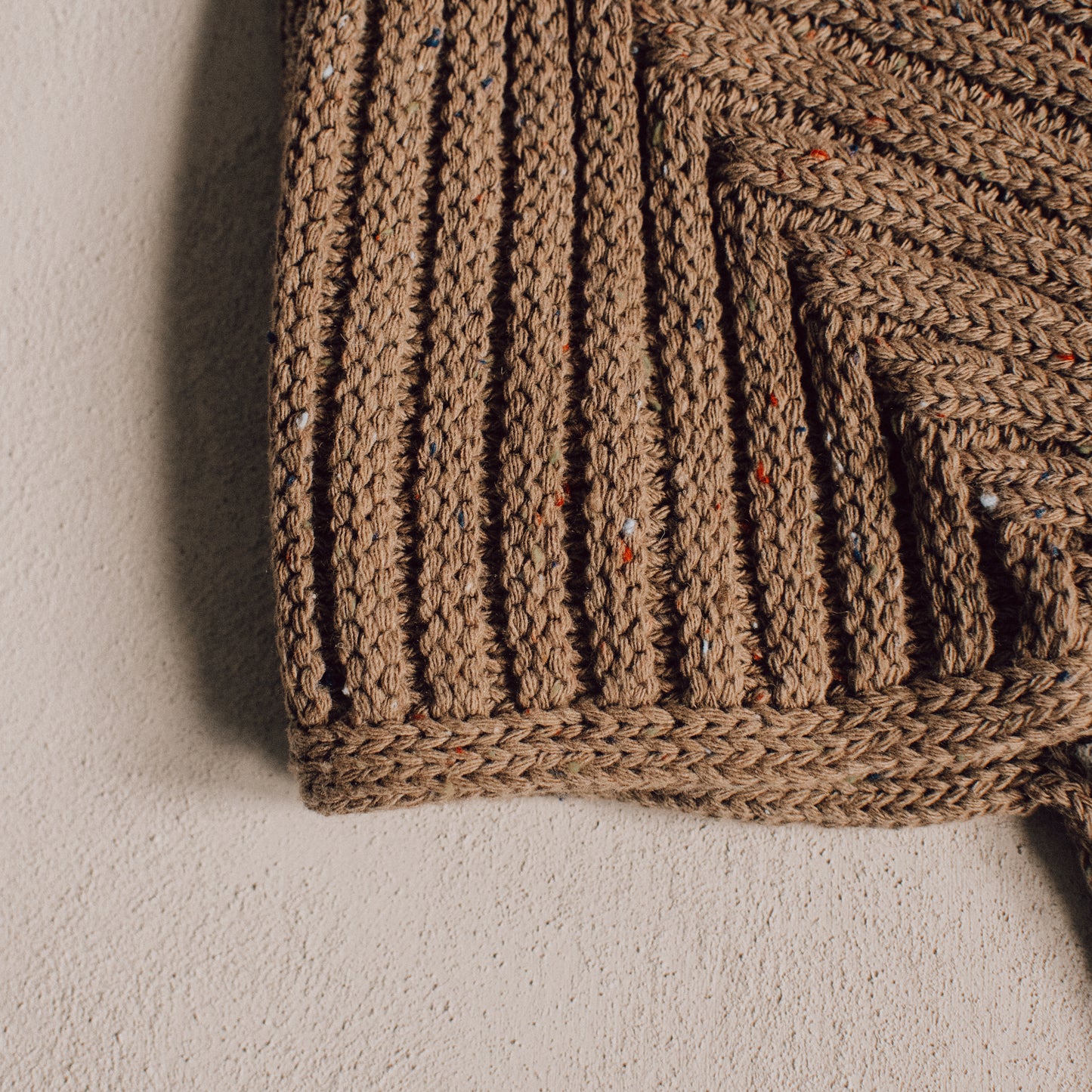 Husk Flecked Knit Bonnet