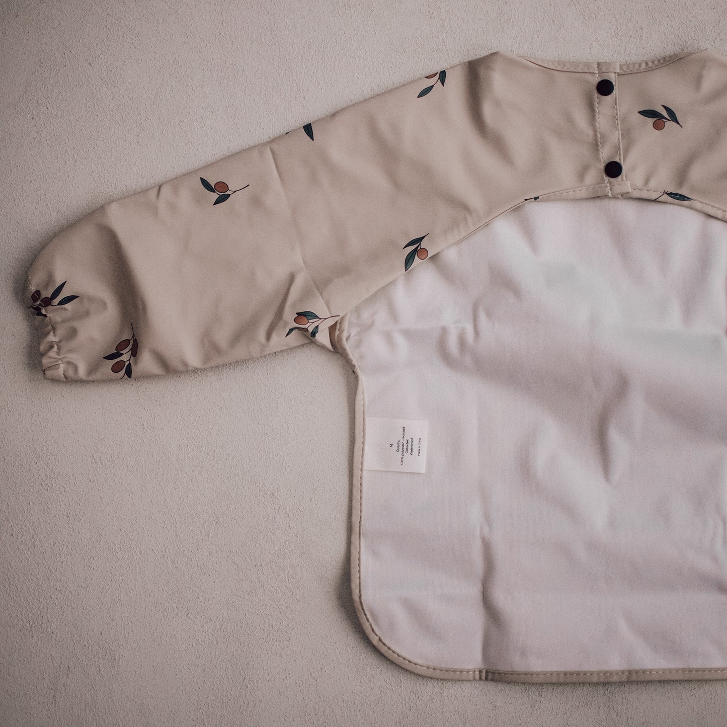 Olive Waterproof Weaning Bib