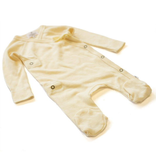 Wool Romper - Natural