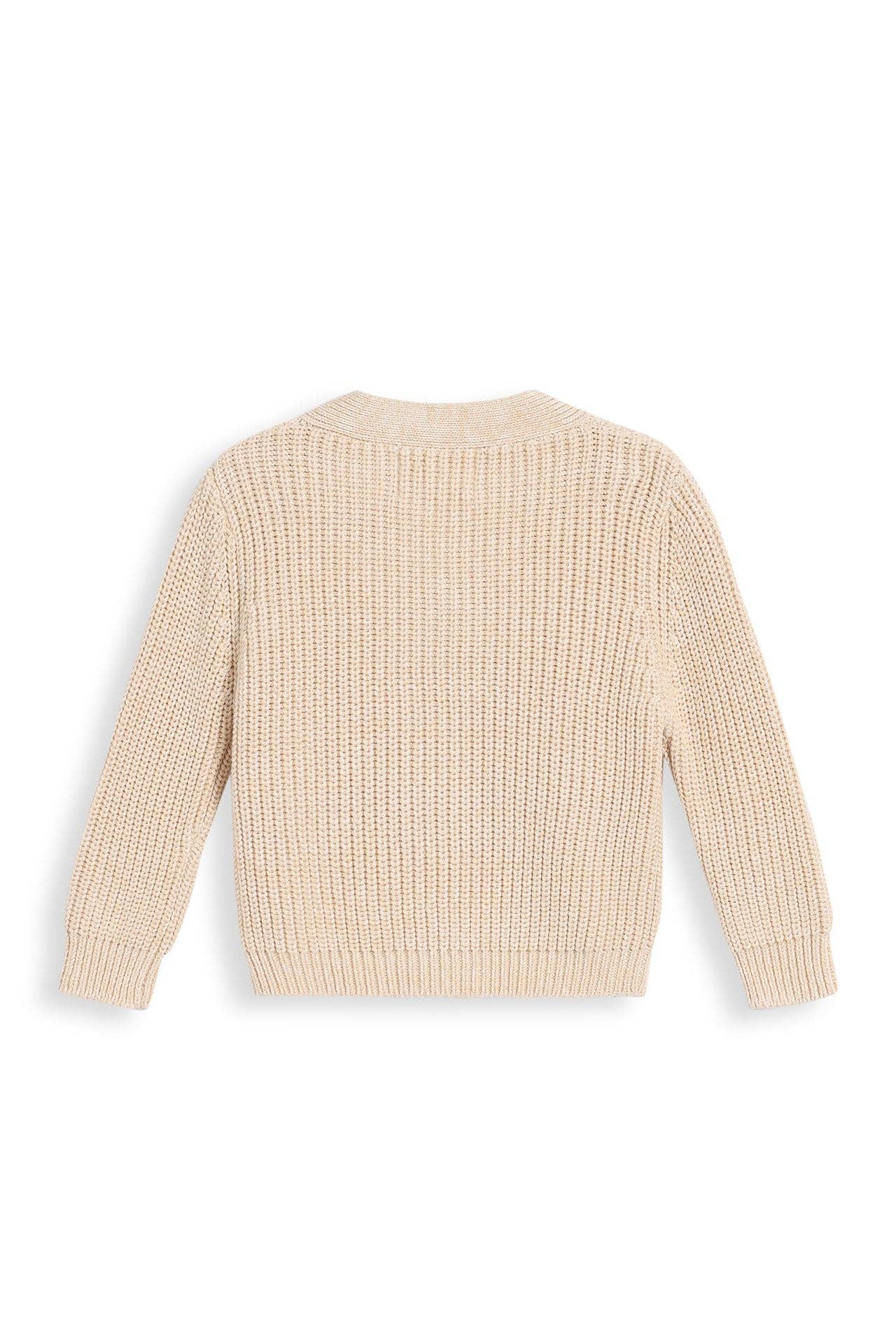 Chunky Knit Cardigan Oat