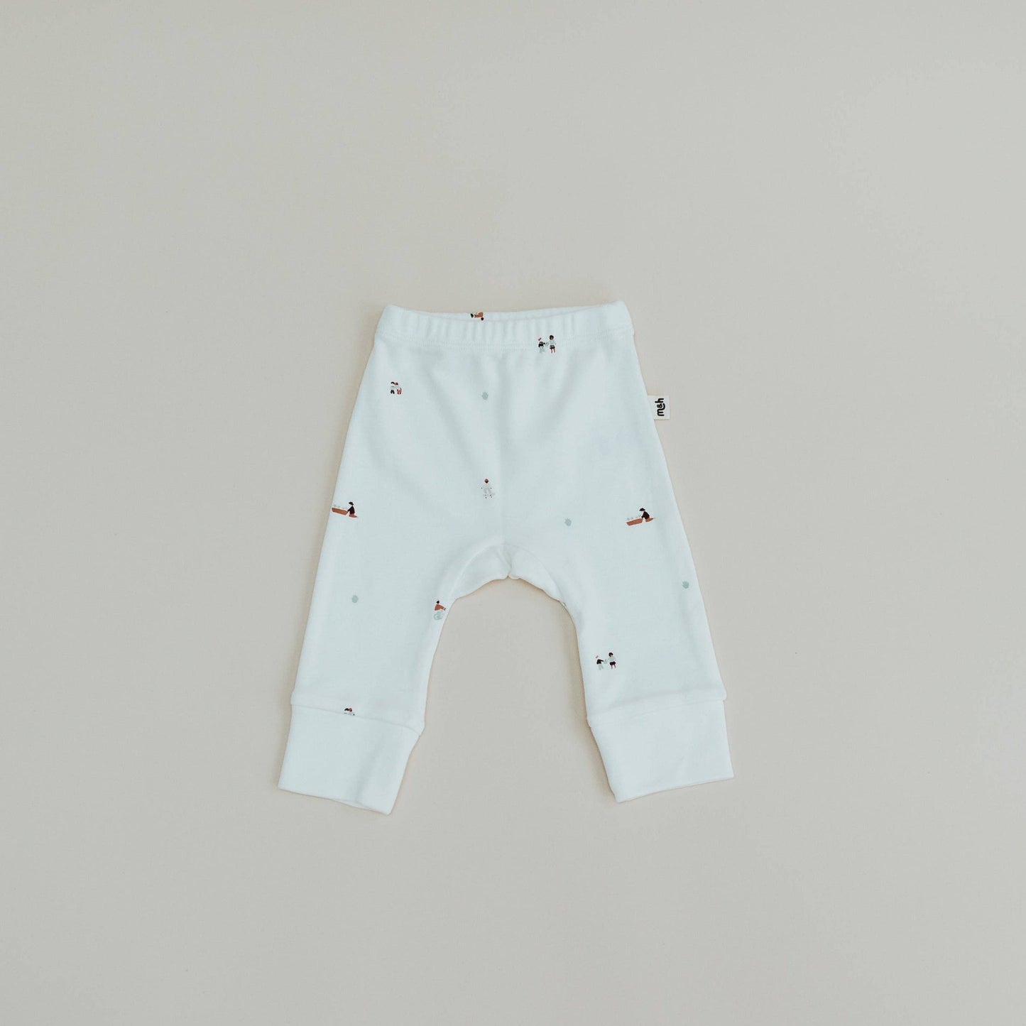 Organic Cotton Leggings in Sandstone