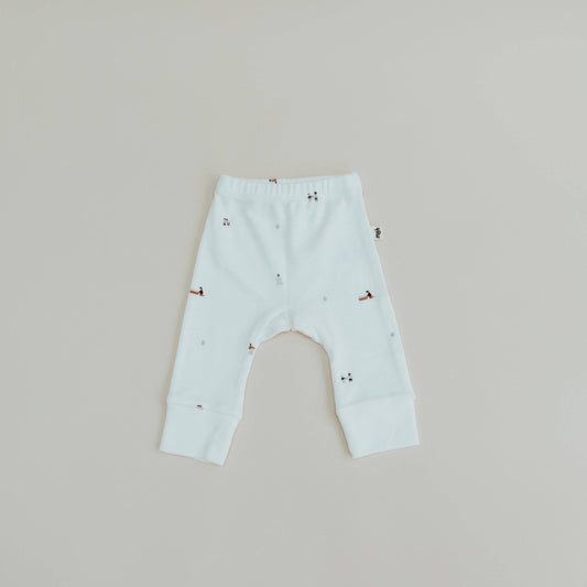 Organic Cotton Leggings in Sandstone