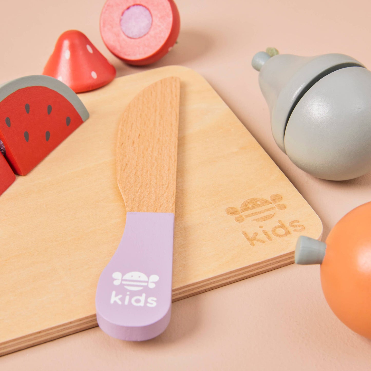 Wooden Food Playset