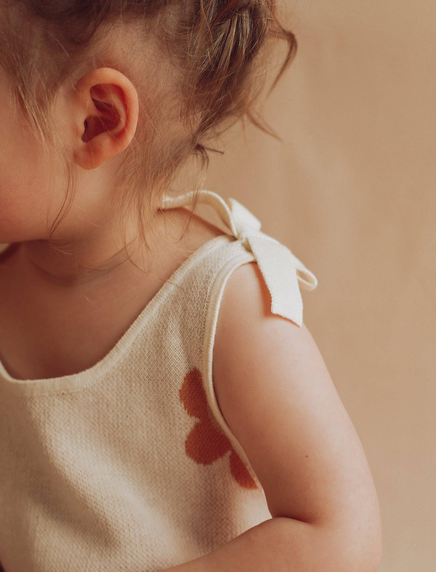 Knit Romper - Wild bloom