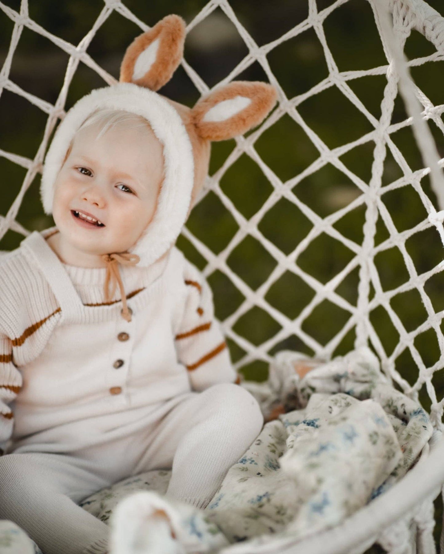 Jojo Suspenders Beige