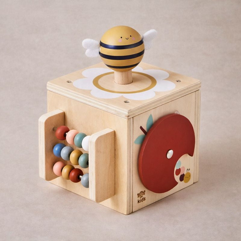 Wooden Mini Activity Cube