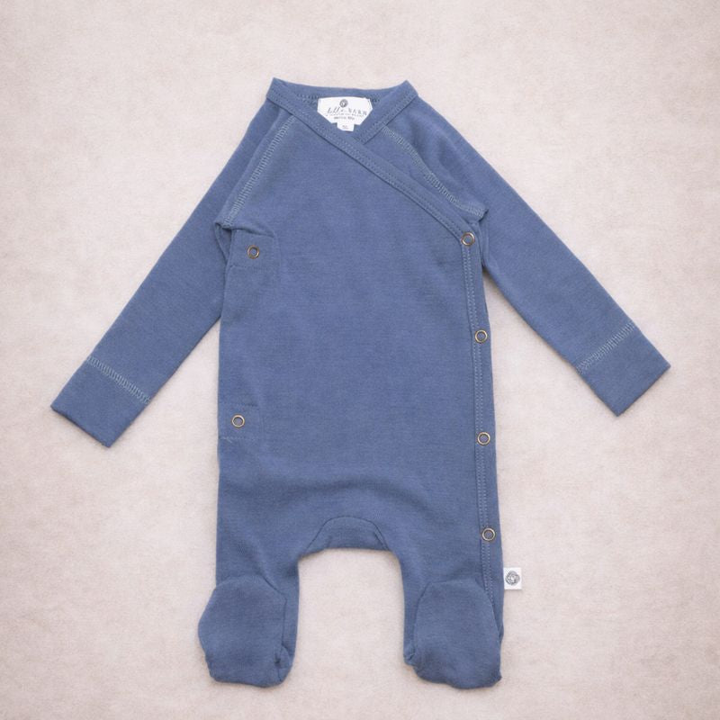 Wool Romper - Vintage Indigo