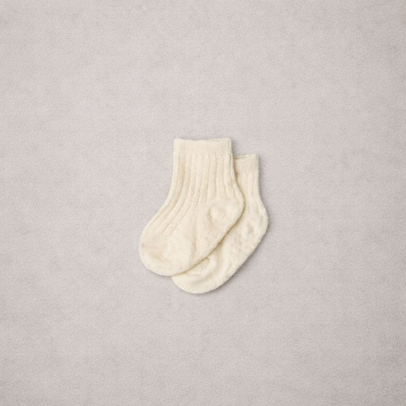 Ivory Baby Socks