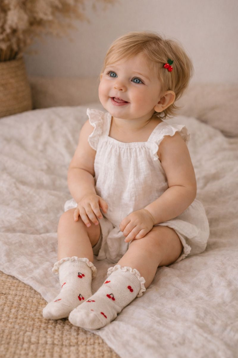 Pattern Frill Socks