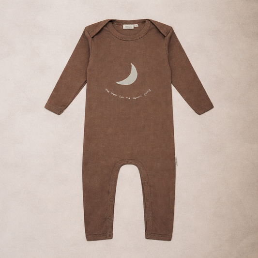 Moon Babygrow - Brown