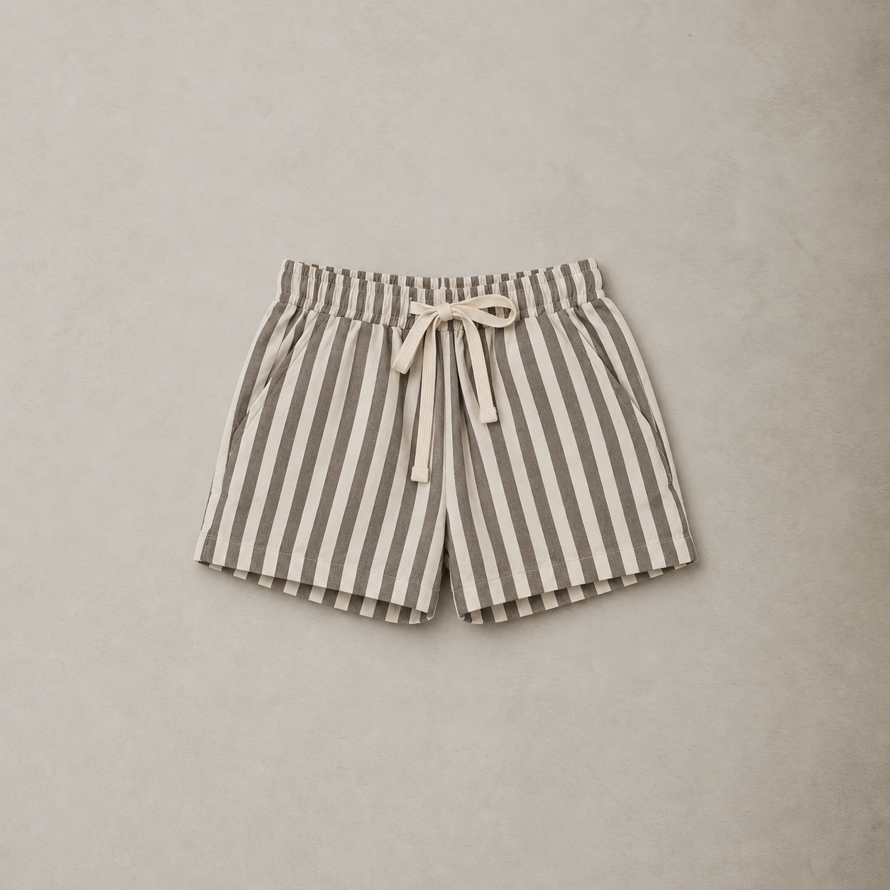 Chai Stripe Shorts