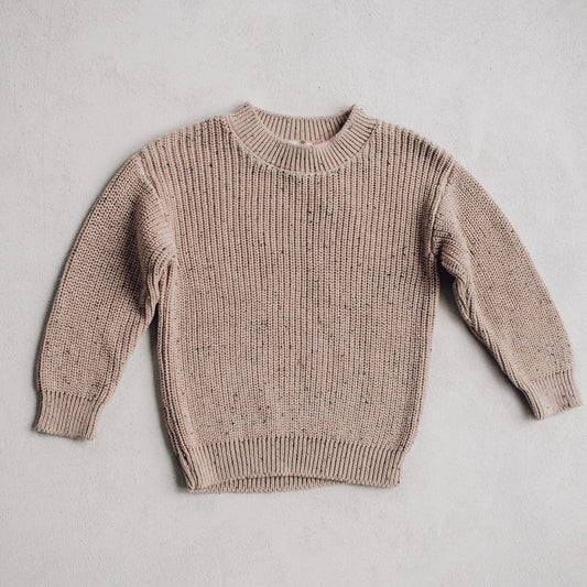 Speckle Jumper - Biscuit