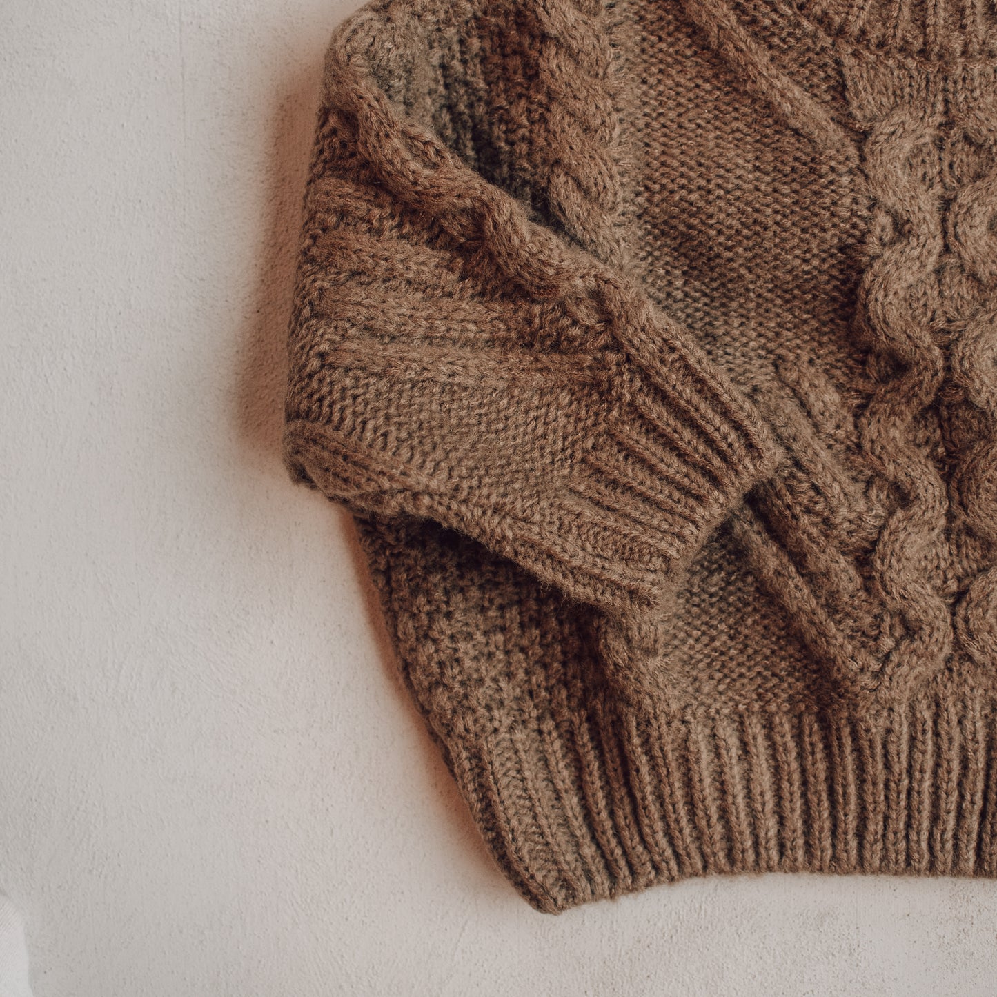 Almond Knit Sweater