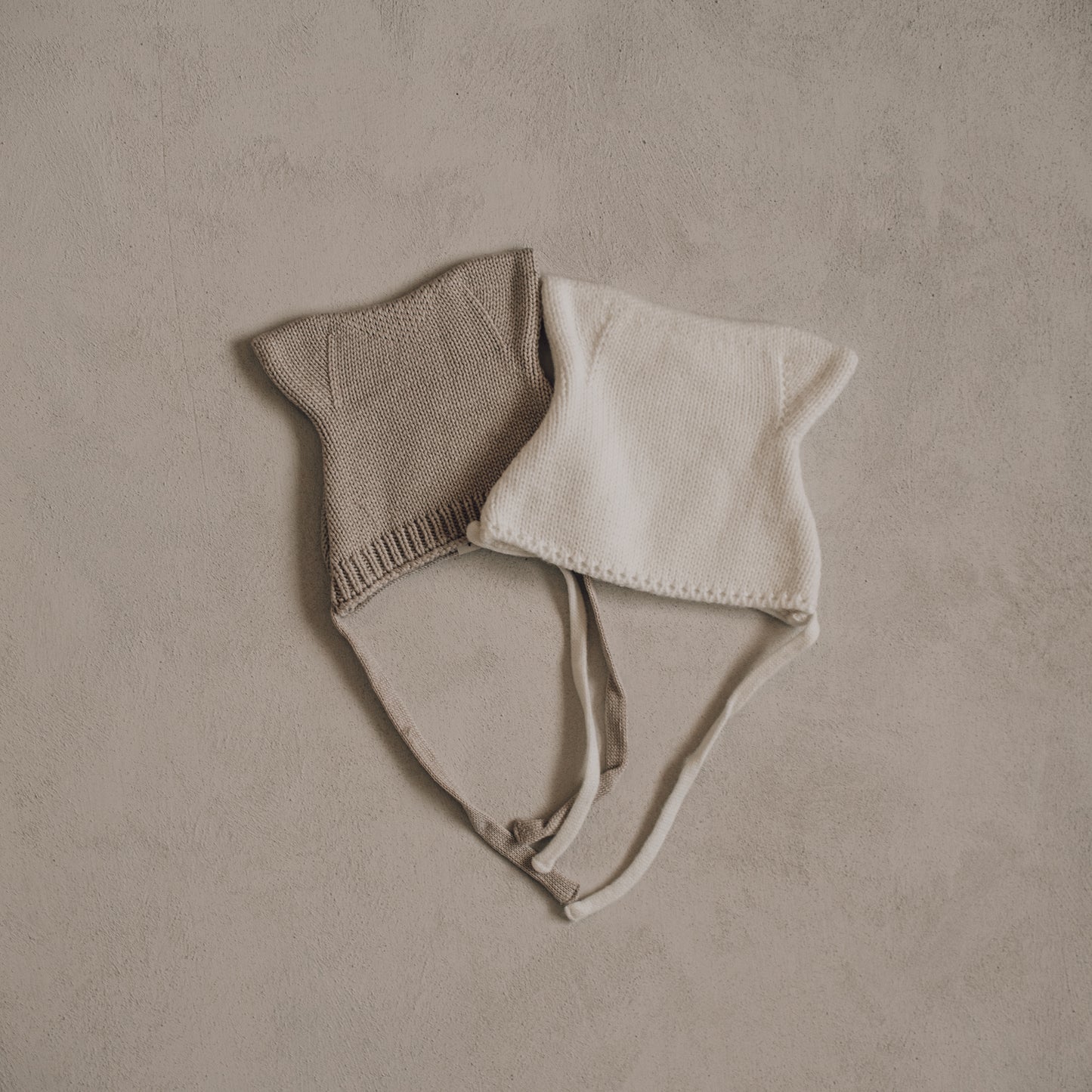 Knit Baby Hat with Ears