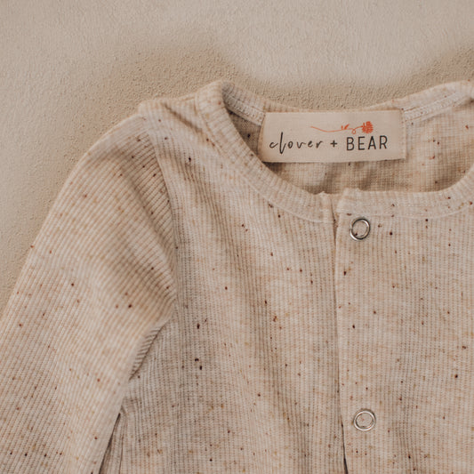 Footed Onesie - Bali Sprinkle