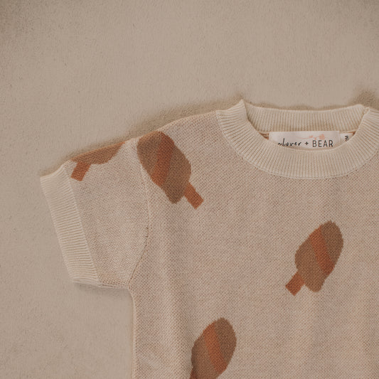 Knit Romper - Lolly Pop