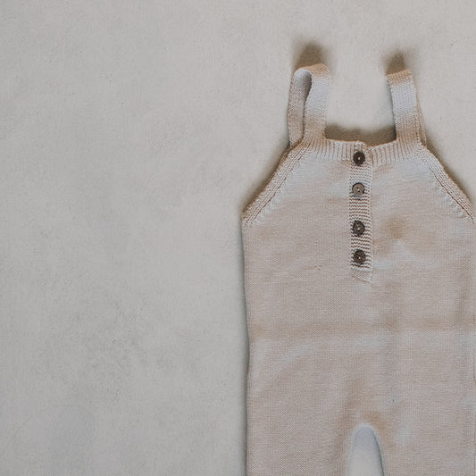 Jojo Suspenders Beige