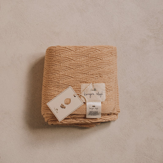 Pointelle Baby Blanket