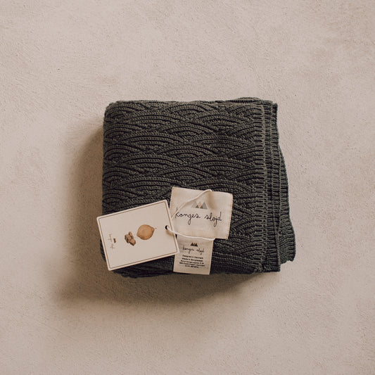 Pointelle Baby Blanket