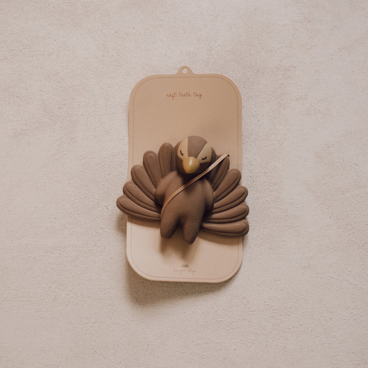 Blush Peacock Teether