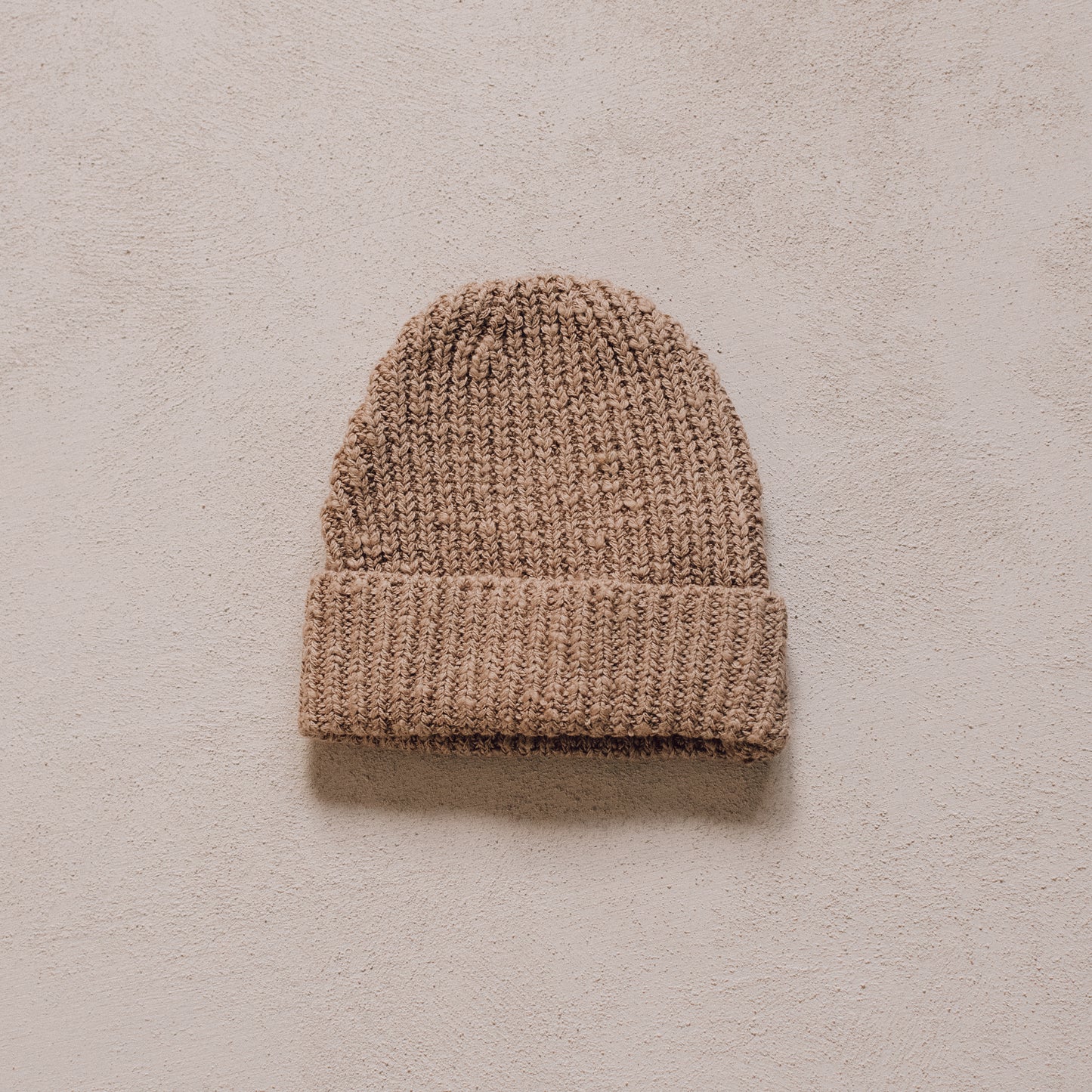 Beige Teddy Beanie