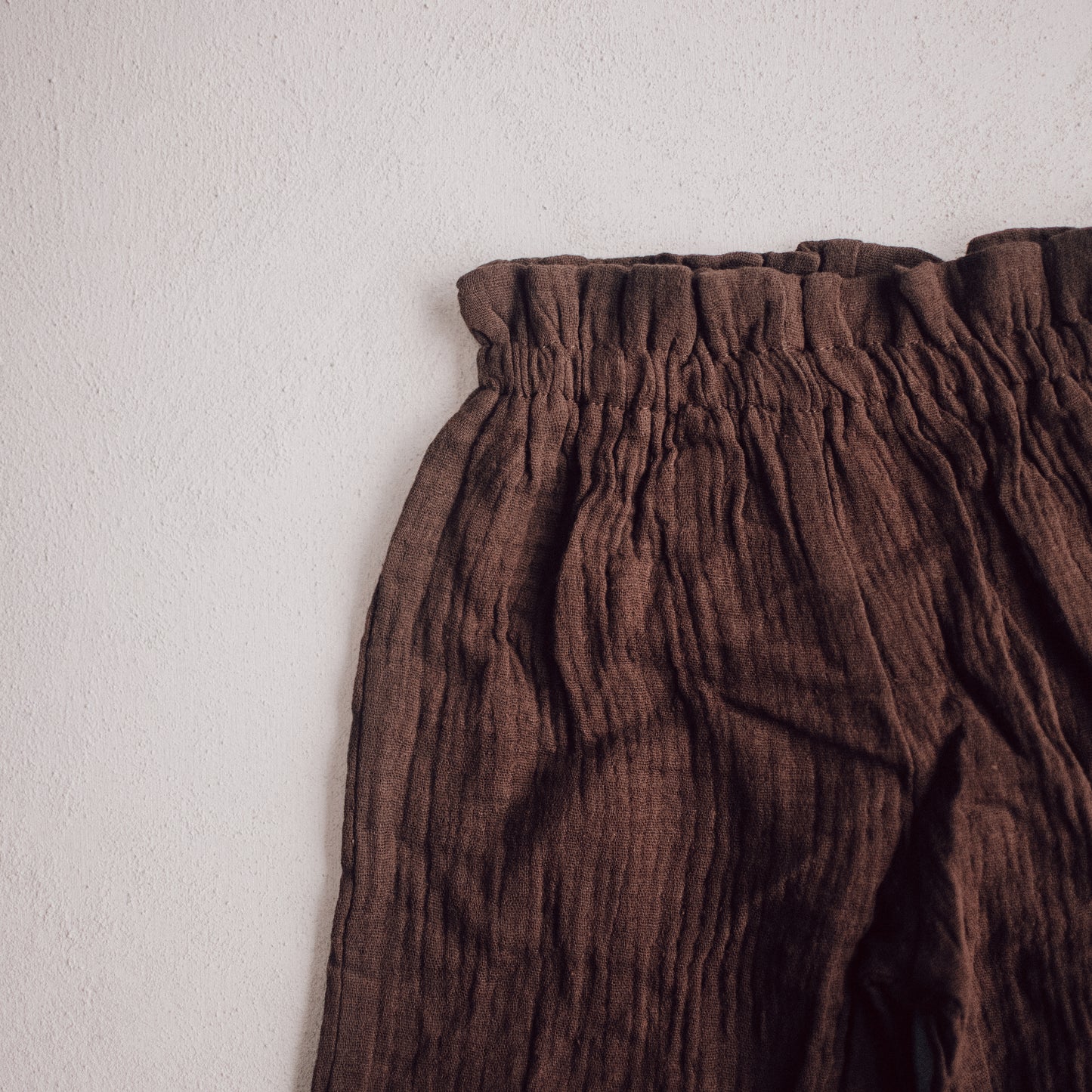 Breeze Cotton Trousers - Cocoa