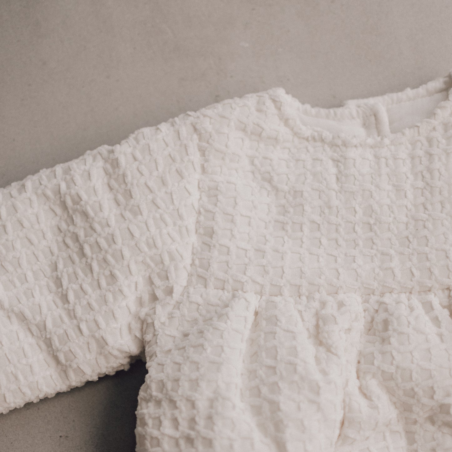 Echo Waffle Romper