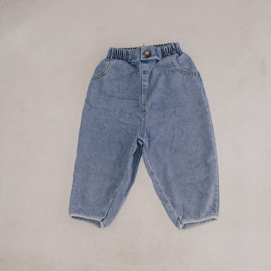 River Cropped Denim Trouser