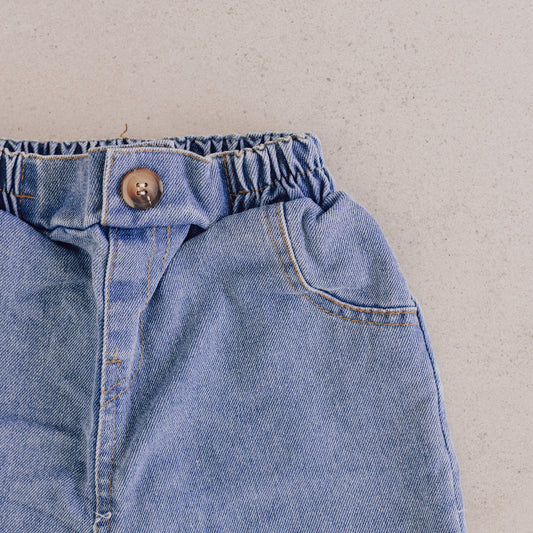 River Cropped Denim Trouser