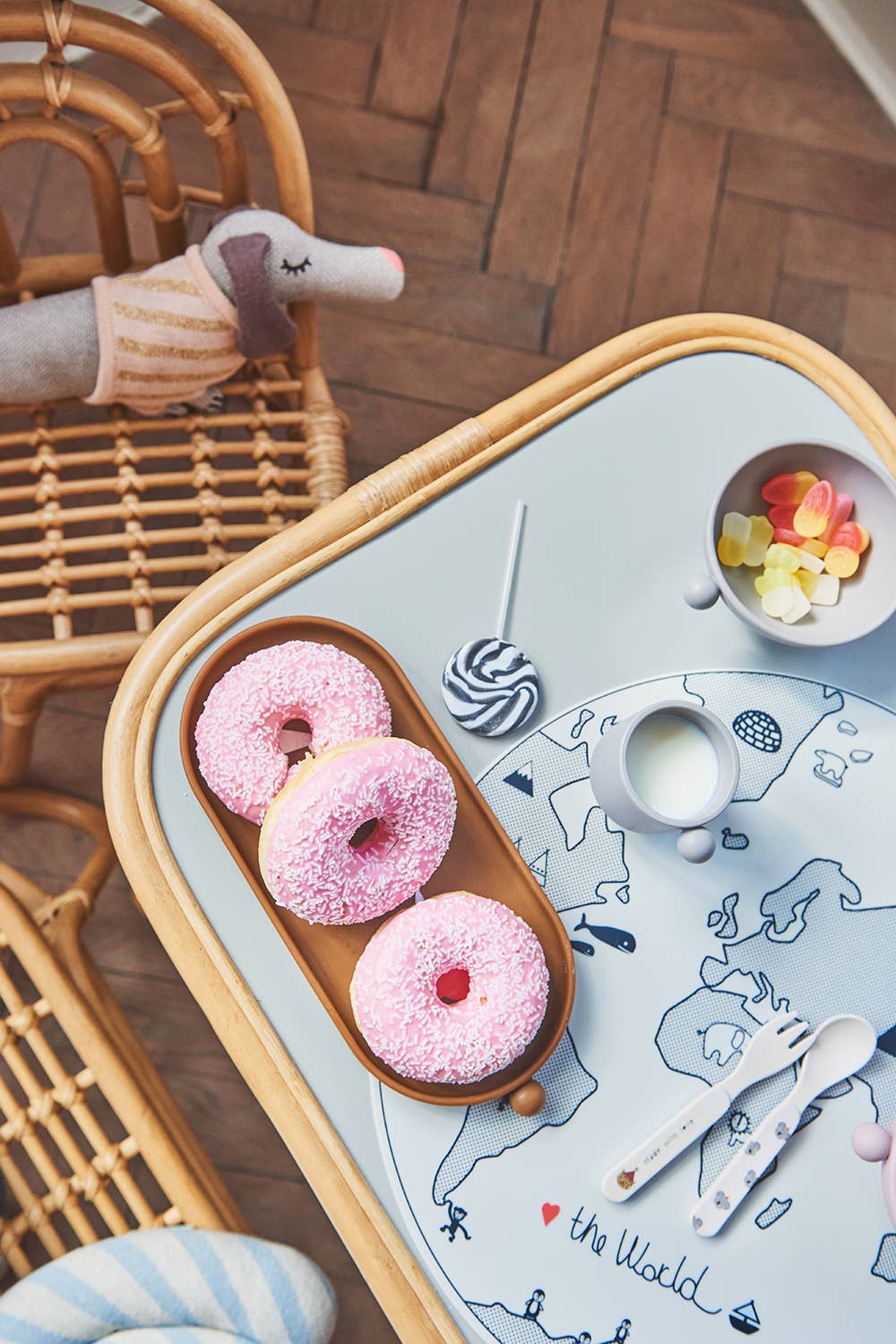 Inka Bowls - Blue & Clay