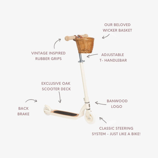 PRE-ORDER - Banwood Maxi Scooter Vintage