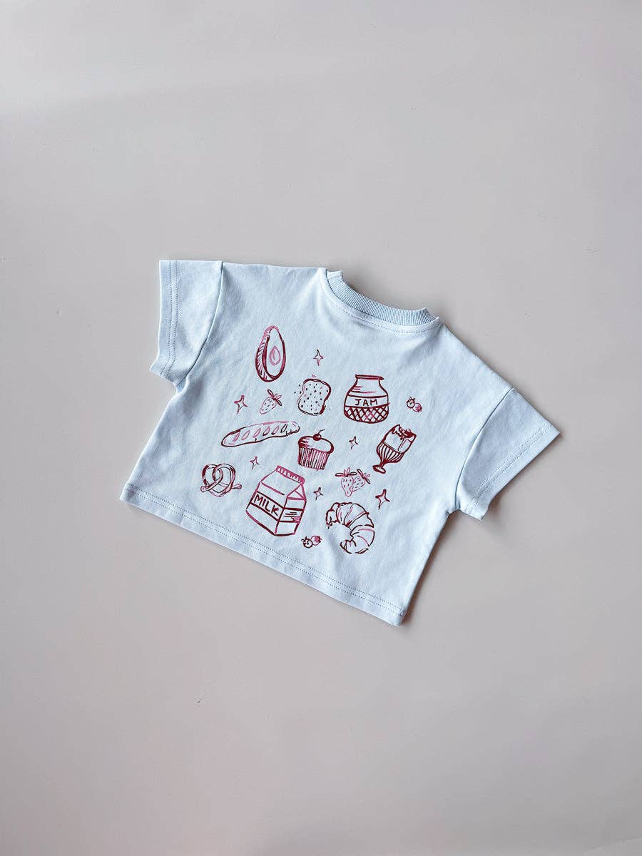Breakfast Club Tee - Sky